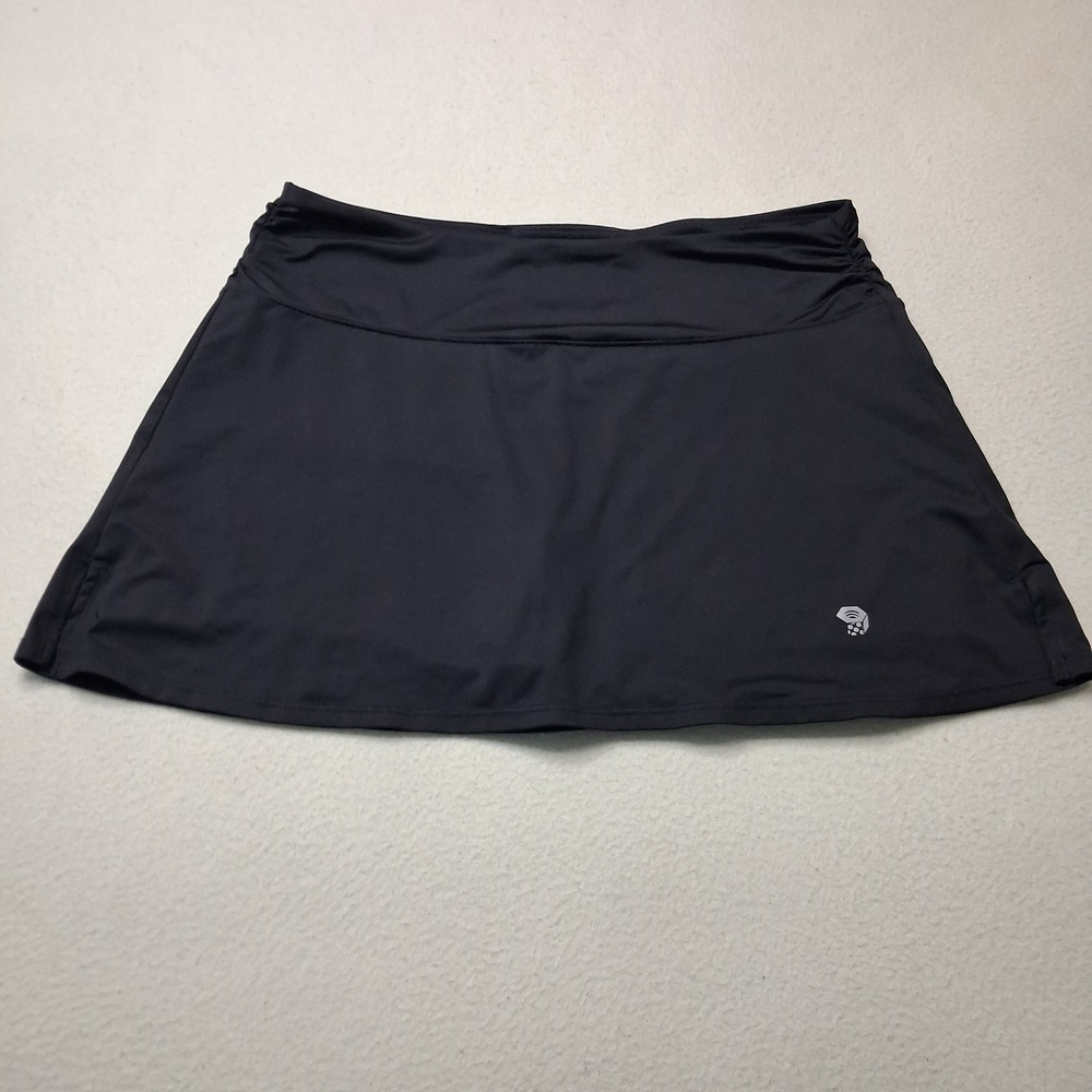 Mountain Hardwear Womens Black Active Skort Hiking Tennis Golf Size Large - Picture 10 of 12